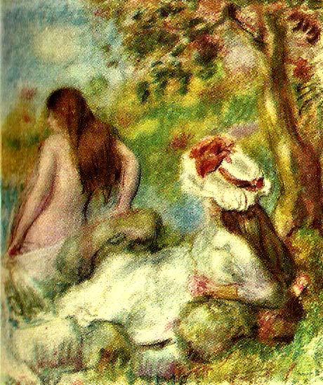 Pierre-Auguste Renoir badet